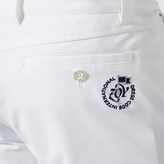 MENS ストレッチジャージ ロングパンツ ホワイト 071422405 - ZOY OFFICIAL