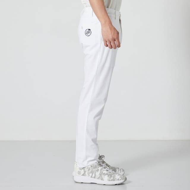 MENS ストレッチジャージ ロングパンツ ホワイト 071422405 - ZOY OFFICIAL