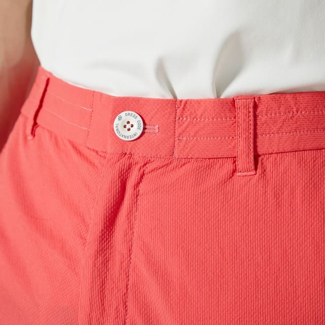 MENS ガーメントダイ ロングパンツ レッド 071422406 - ZOY OFFICIAL