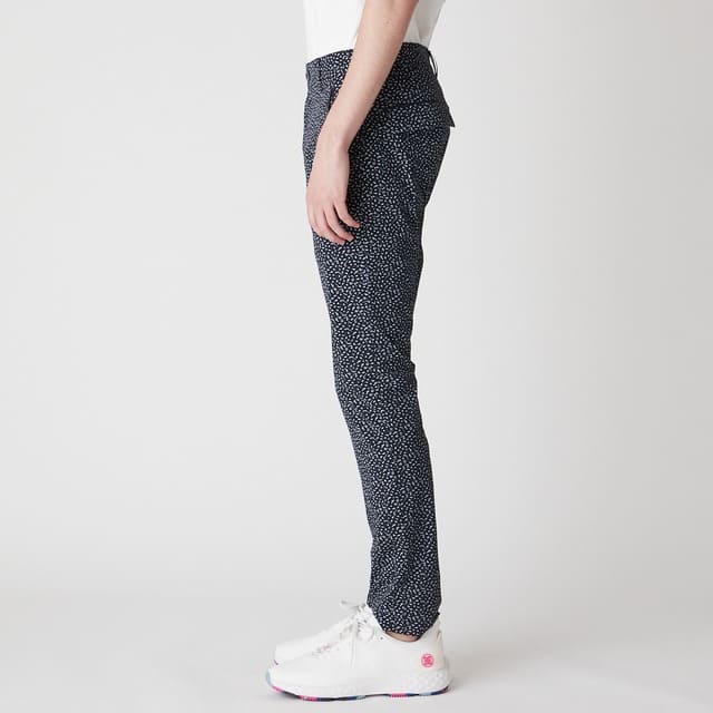 MENS マイクロリップストレッチ パンツ ネイビー 071422418 - ZOY OFFICIAL
