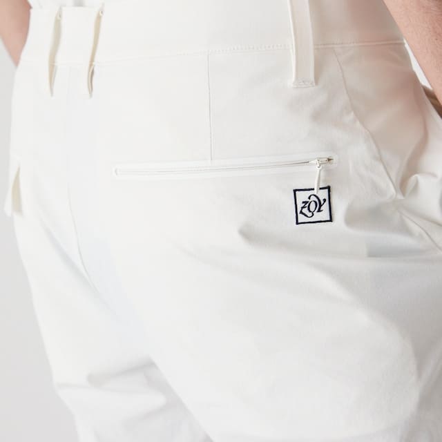 MENS マイクロリップストレッチ ショートパンツ ホワイト 071422419 - ZOY OFFICIAL