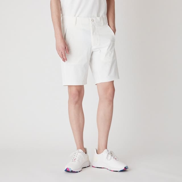MENS マイクロリップストレッチ ショートパンツ ホワイト 071422419 - ZOY OFFICIAL