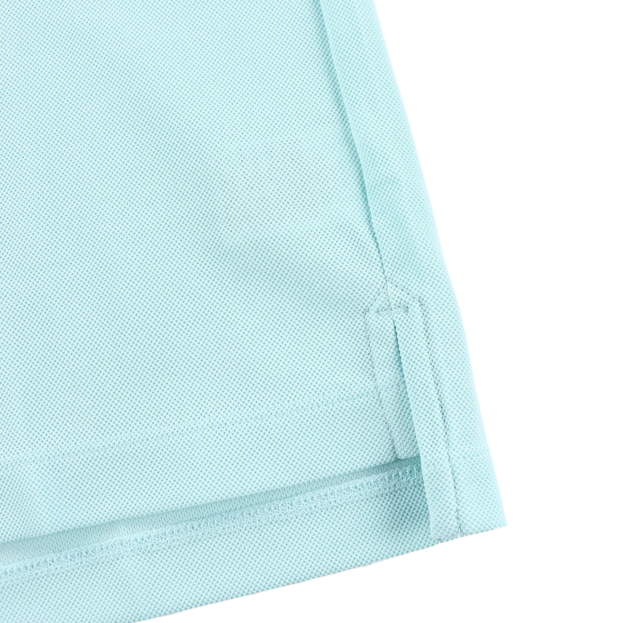 MENS ストレッチ鹿の子 半袖ポロシャツ アクアミスト 071432022 - ZOY OFFICIAL