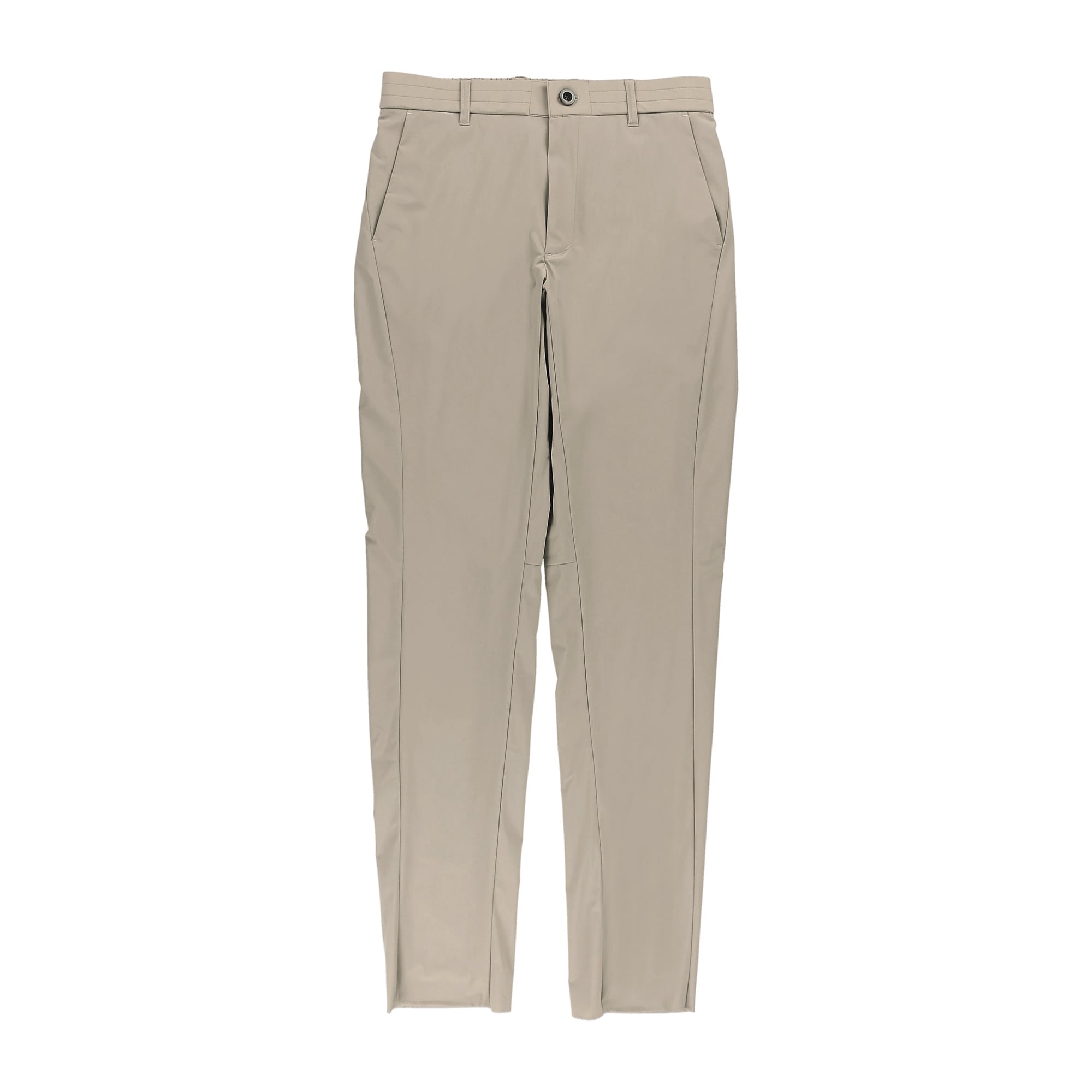 MENS 撥水コーティングタフタストレッチ ロングパンツ ベージュ 071432401 - ZOY OFFICIAL