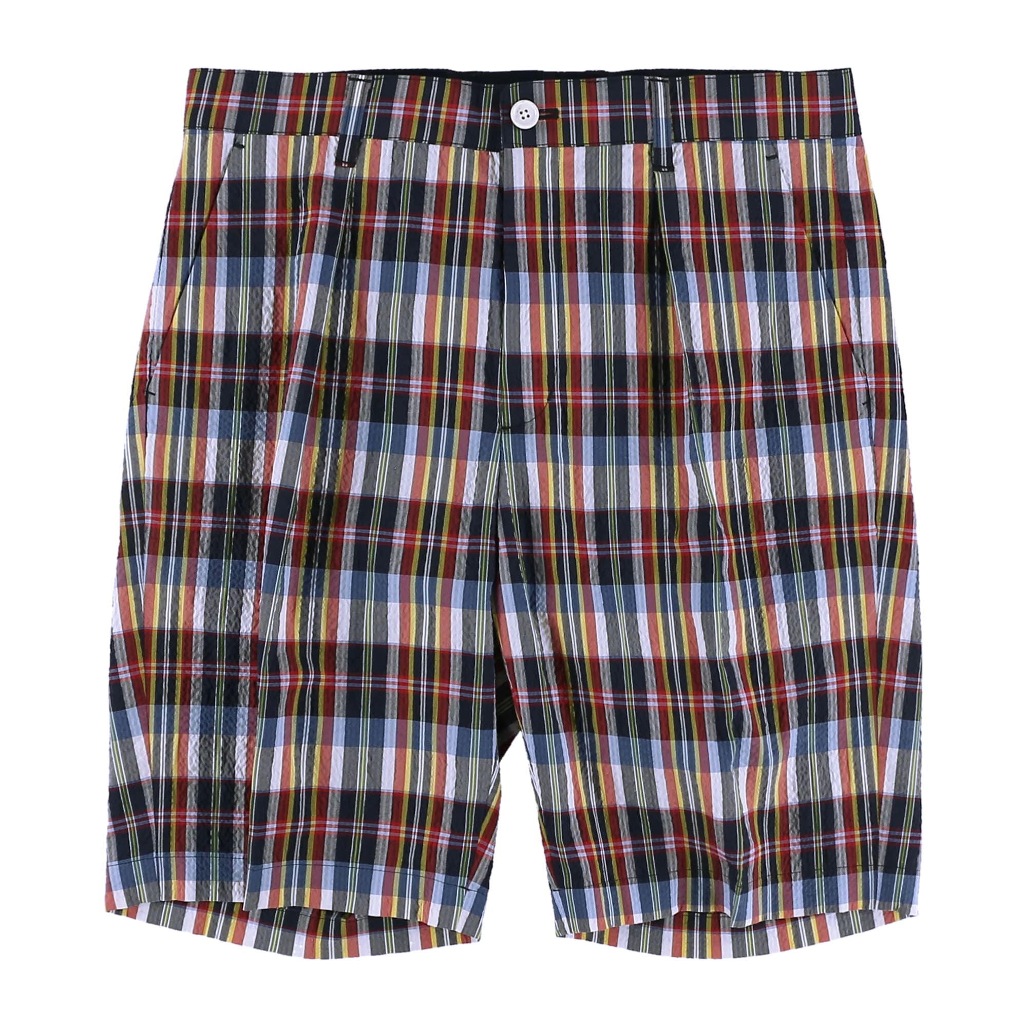 MENS クールマックスサッカー ハーフパンツ マドラスチェック 071432420 - ZOY OFFICIAL