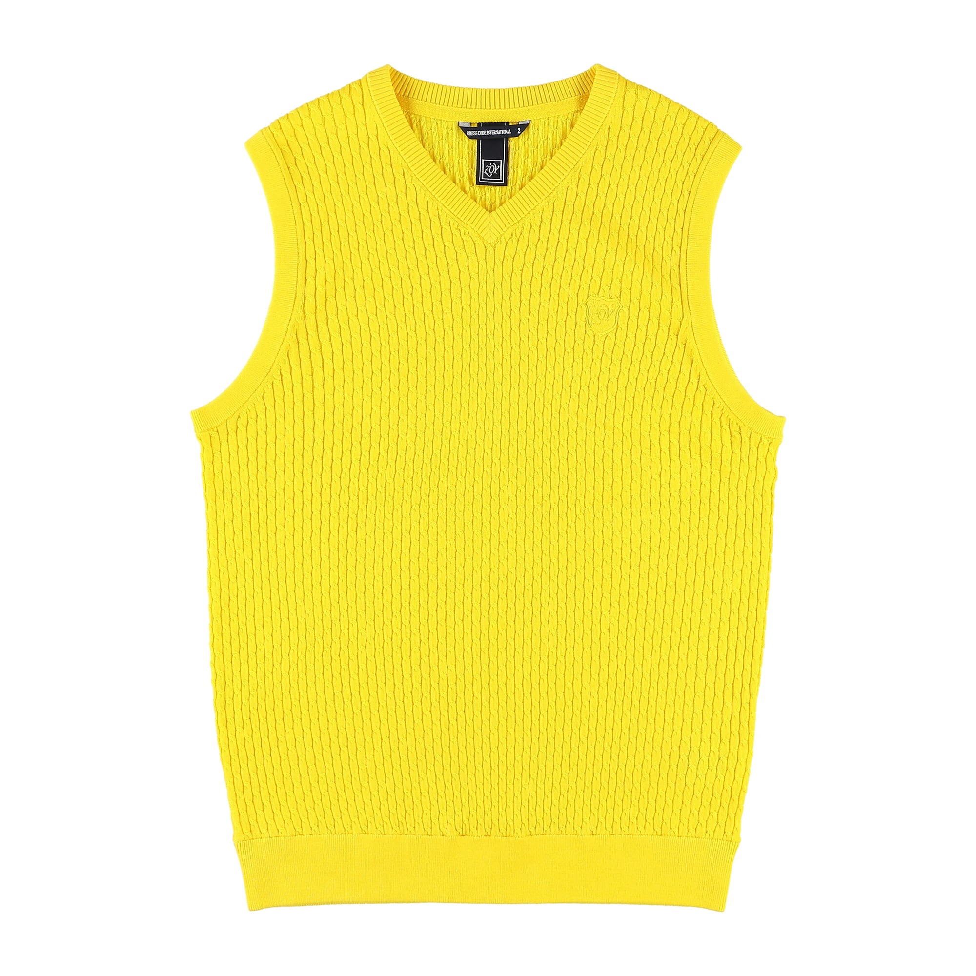 MENS ハイゲージコットン ベスト レモン 071432709 - ZOY OFFICIAL