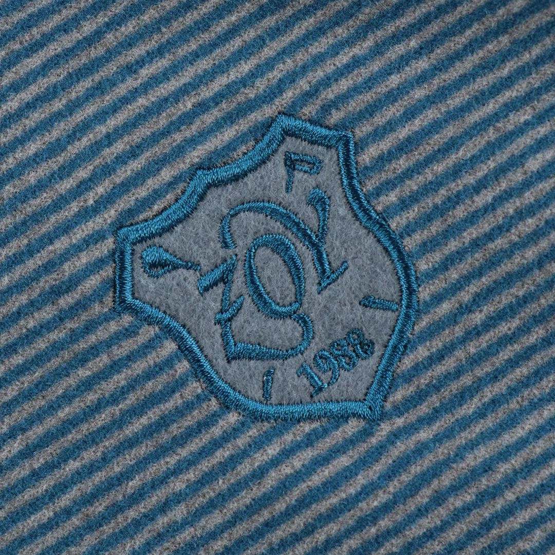 MENS ベア天ボーダー 長袖シャツ ベージュ 071434018 - ZOY OFFICIAL