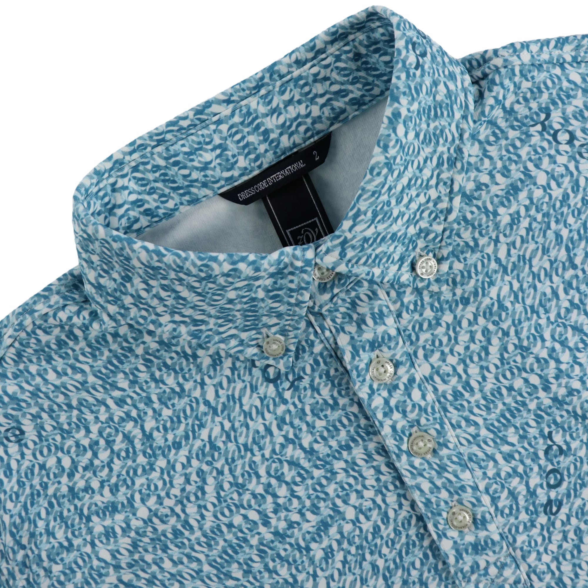 MENS グラフティーロゴプリント 長袖ポロシャツ グレープ 071434020 - ZOY OFFICIAL