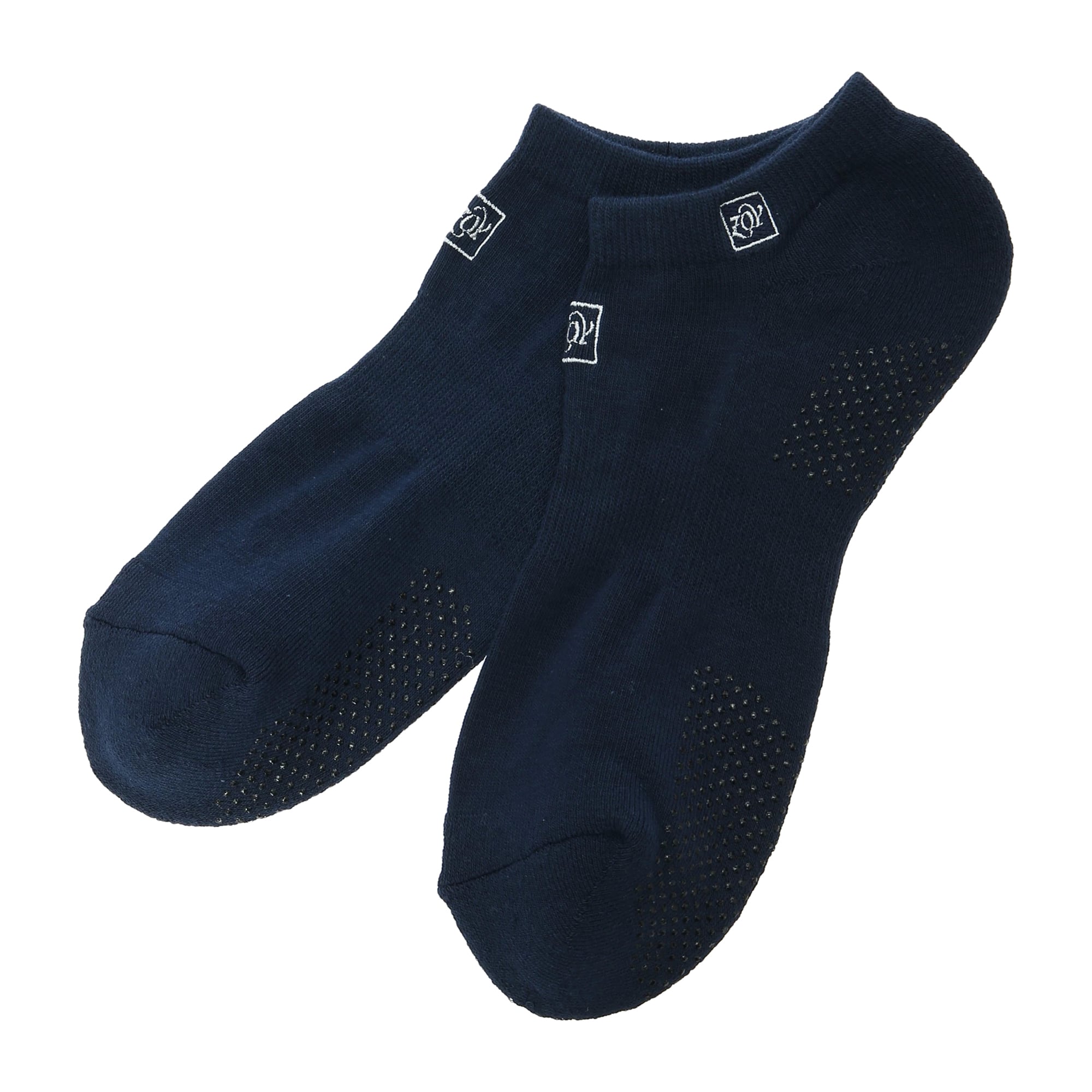MENS ショートソックス(滑り止め付き) ネイビー 071729834 - ZOY OFFICIAL