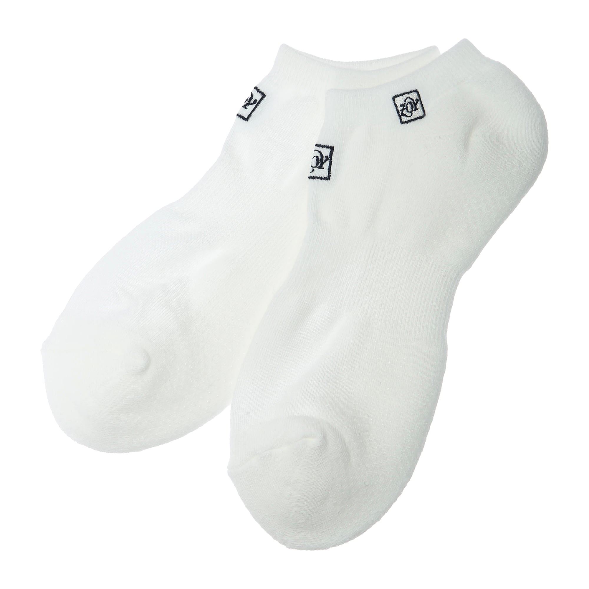 MENS ショートソックス(滑り止め付き) ホワイト 071729834 - ZOY OFFICIAL