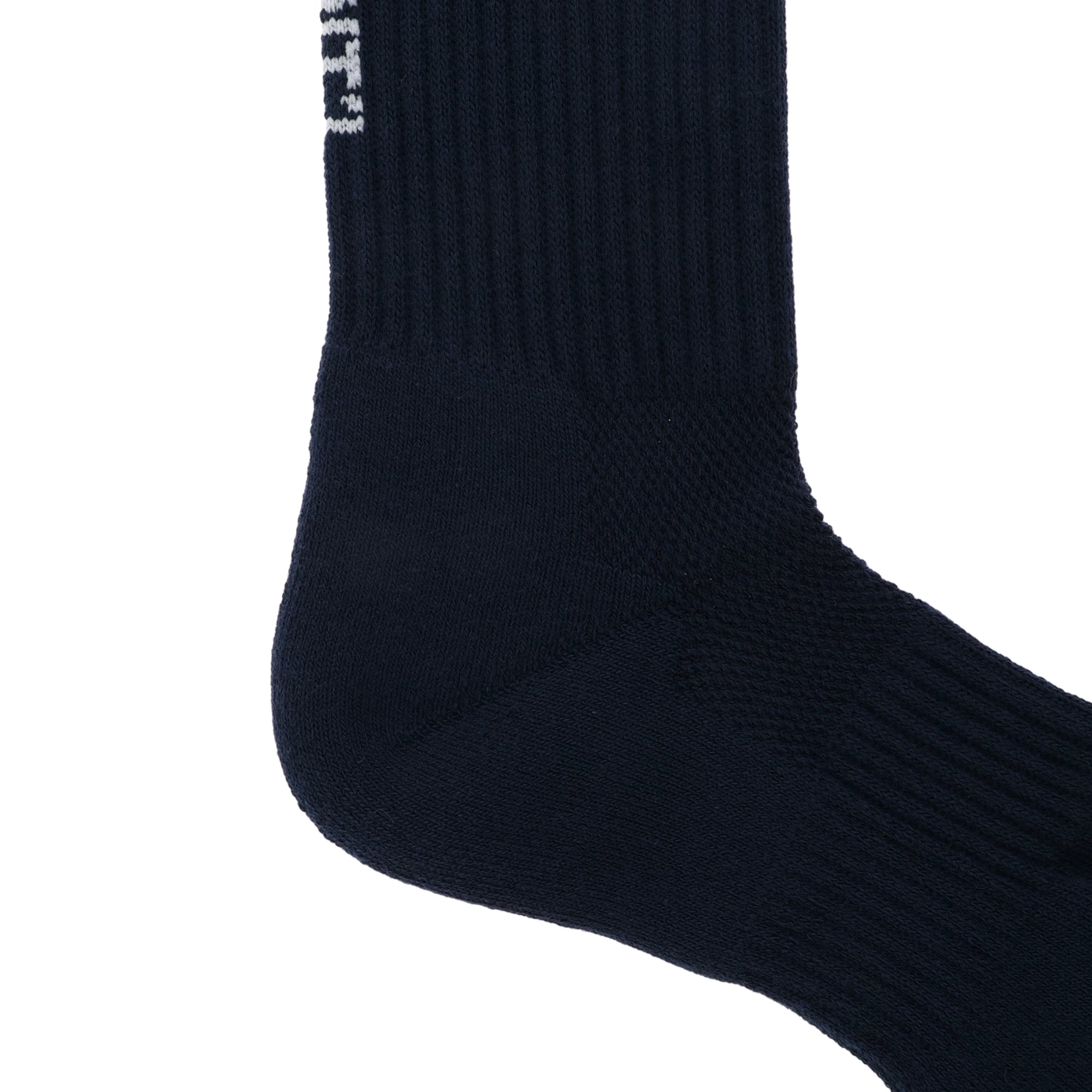 MENS リブクルーソックス グレー ネイビー 071789850 - ZOY OFFICIAL