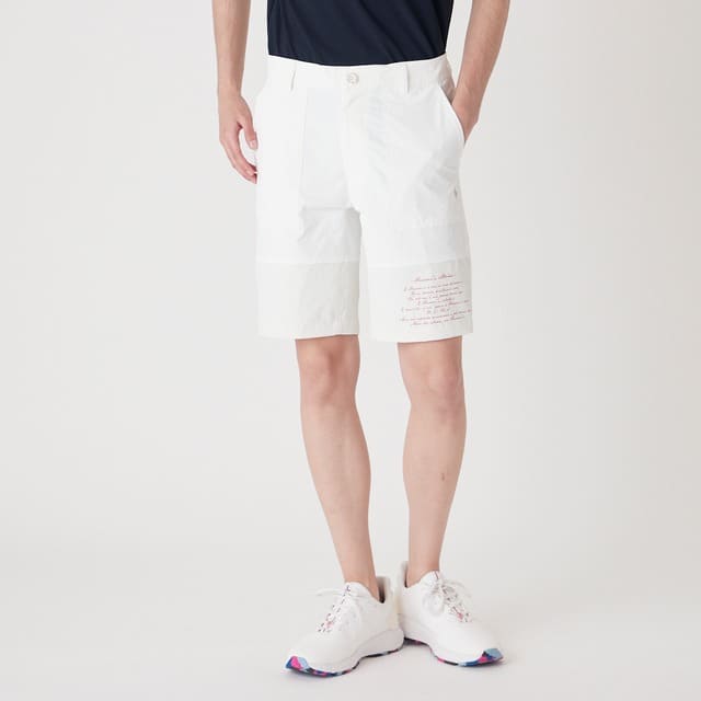 MENS チルドライ 2WAYストレッチ ショートパンツ ホワイト 071422431 - ZOY OFFICIAL