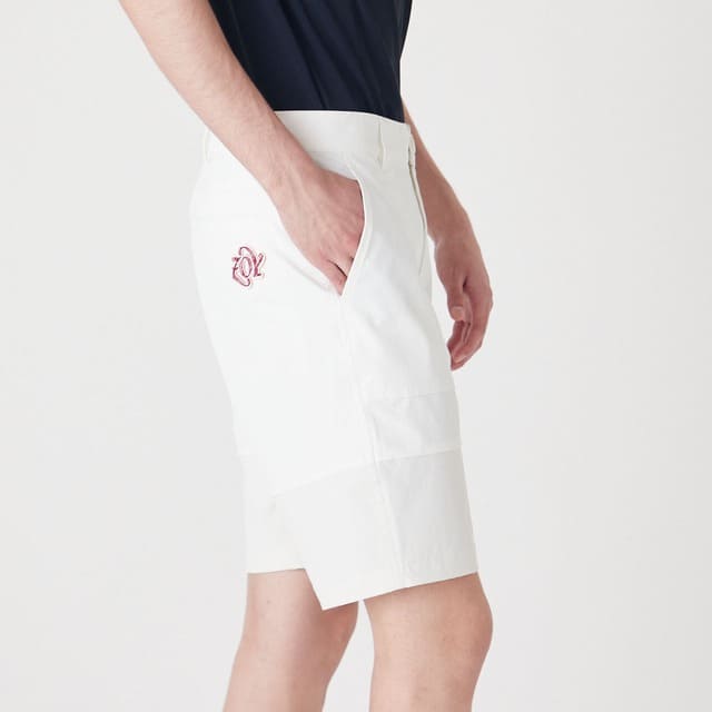 MENS チルドライ 2WAYストレッチ ショートパンツ ホワイト 071422431 - ZOY OFFICIAL