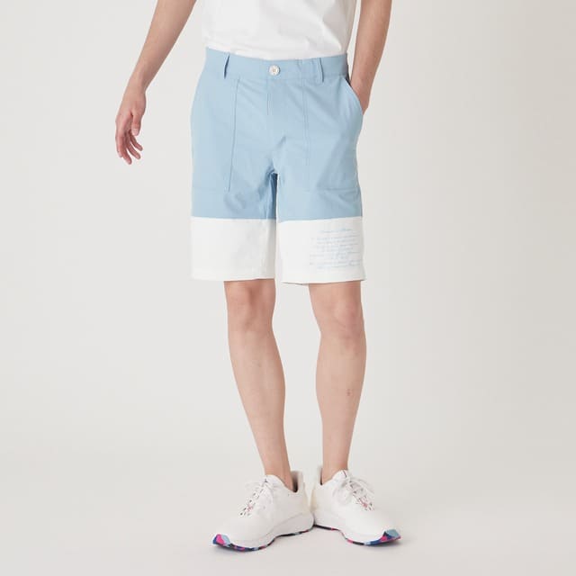 MENS チルドライ 2WAYストレッチ ショートパンツ ブルー 071422431 - ZOY OFFICIAL