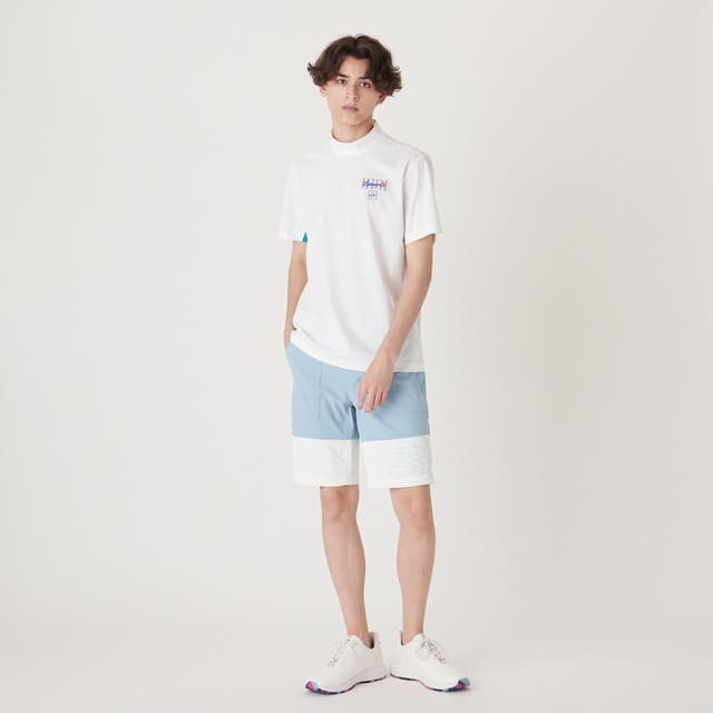 MENS チルドライ 2WAYストレッチ ショートパンツ ブルー 071422431 - ZOY OFFICIAL