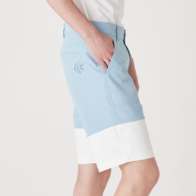 MENS チルドライ 2WAYストレッチ ショートパンツ ブルー 071422431 - ZOY OFFICIAL