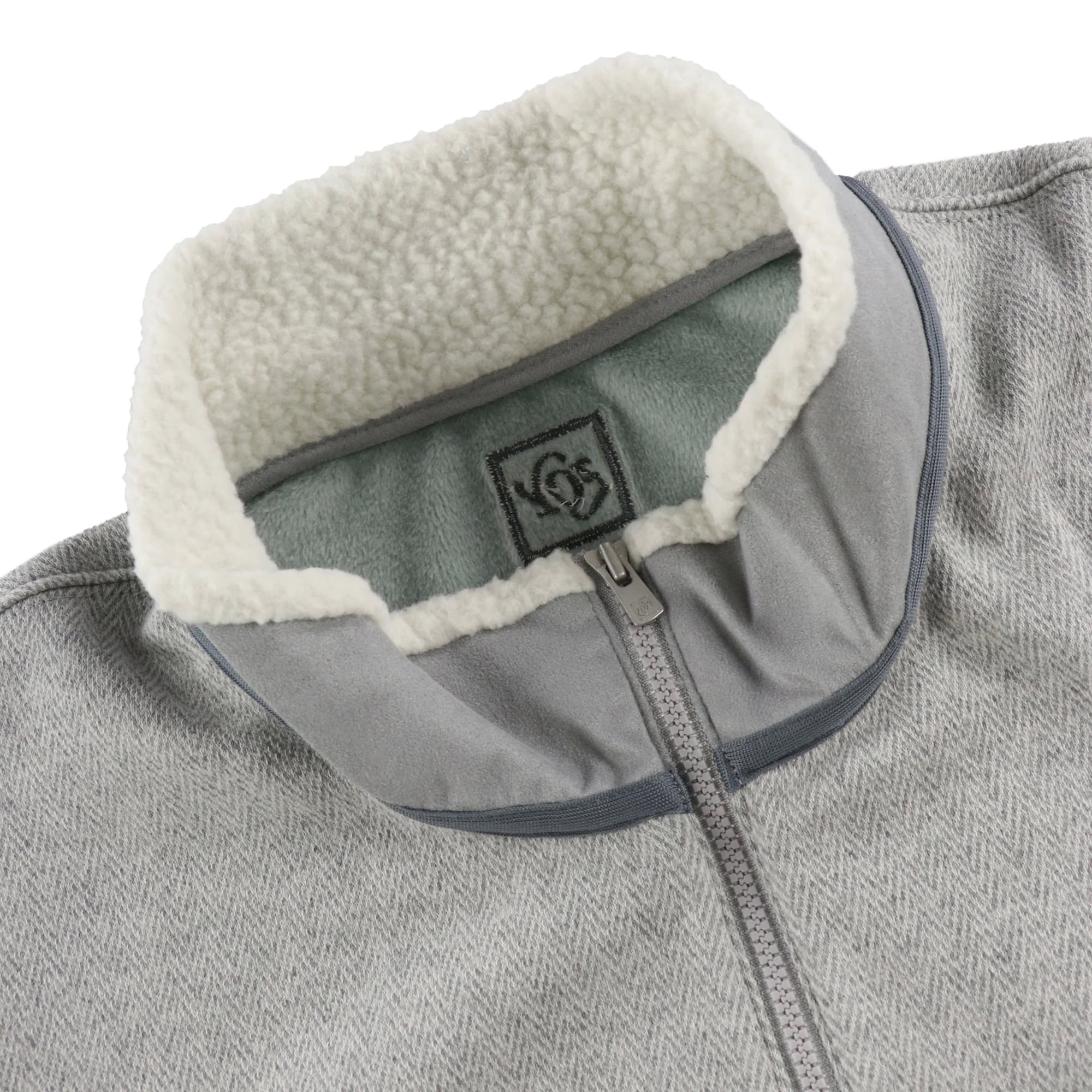 MENS BOMBER HEAT TWEED 長袖プルオーバー ベージュ 071434017 - ZOY OFFICIAL