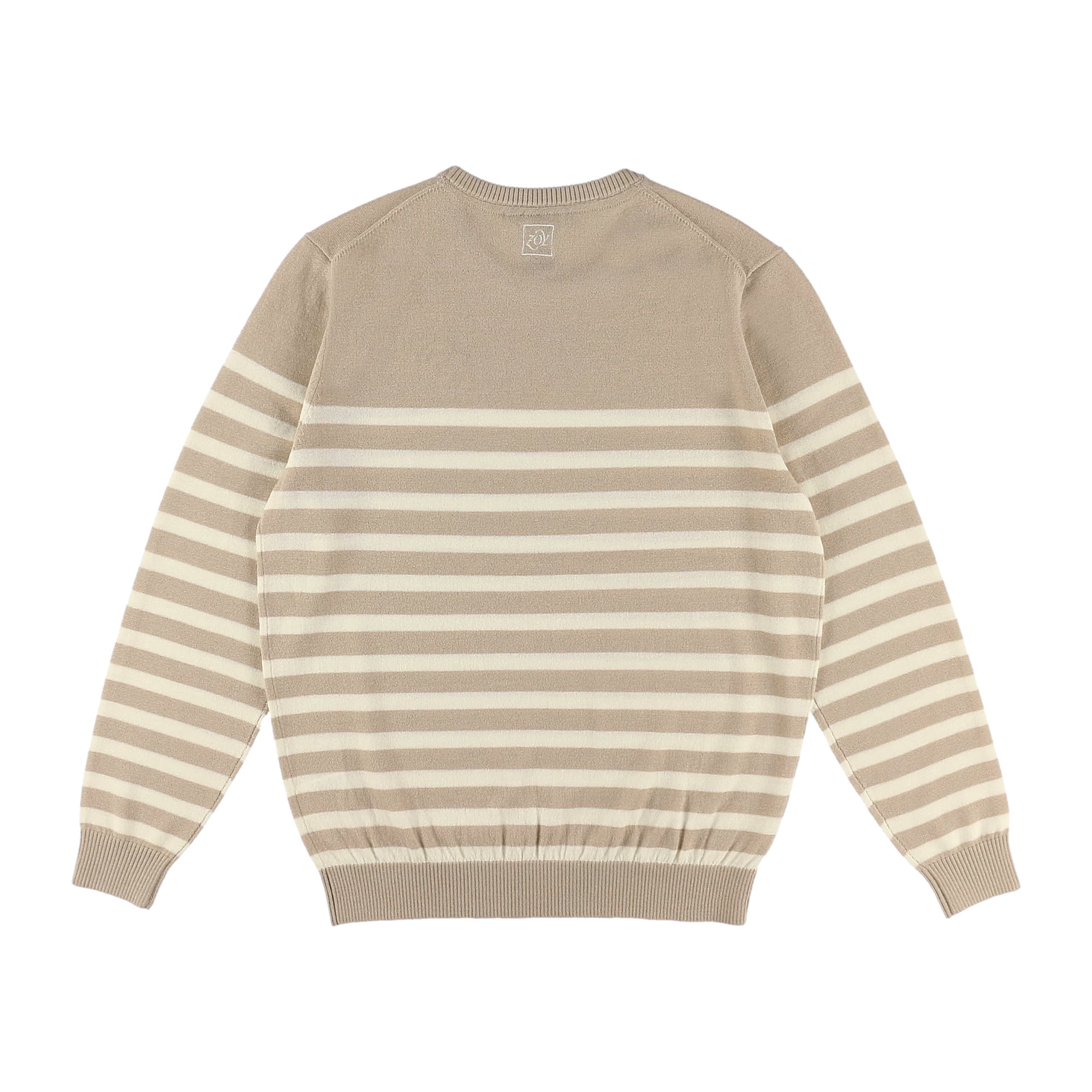 MENS HOLIDAYボーダー 長袖セーター ベージュ 071434710 - ZOY OFFICIAL