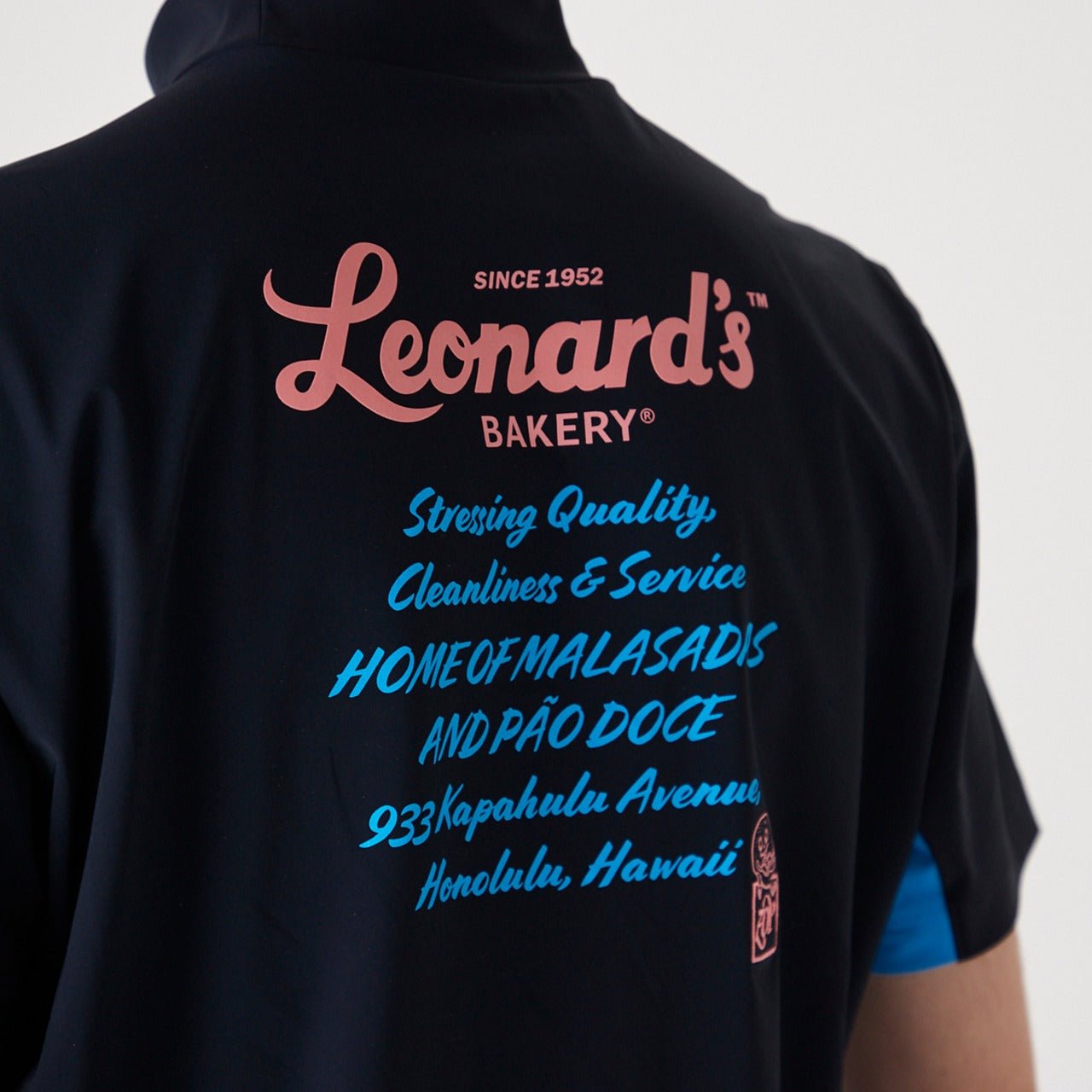 MENS LENARDS EURO JSY 半袖モックネックTシャツ ネイビー 071222001 - ZOY OFFICIAL