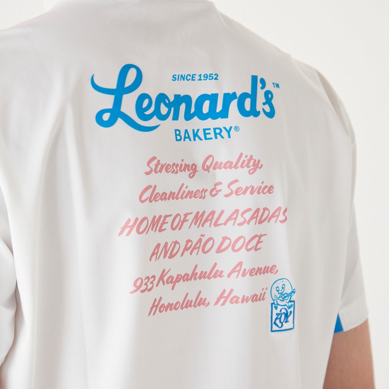 MENS LENARDS EURO JSY 半袖モックネックTシャツ ホワイト 071222001 - ZOY OFFICIAL