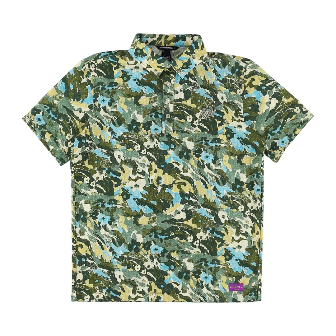 MENS フラワーリバーPT 半袖Tシャツ グリーン 071432023 - ZOY OFFICIAL