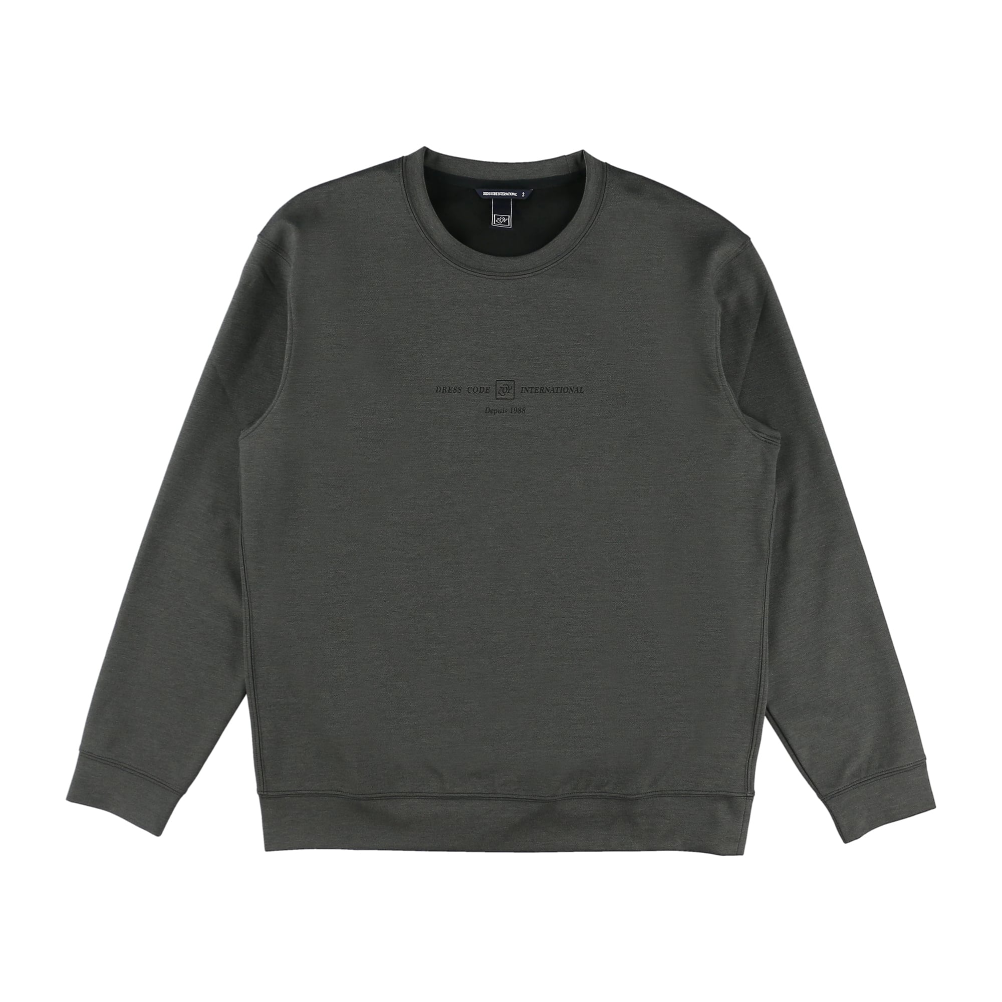 AW】UNISEX 裏メッシュモクロディ スウェットプルオーバー チャコール 