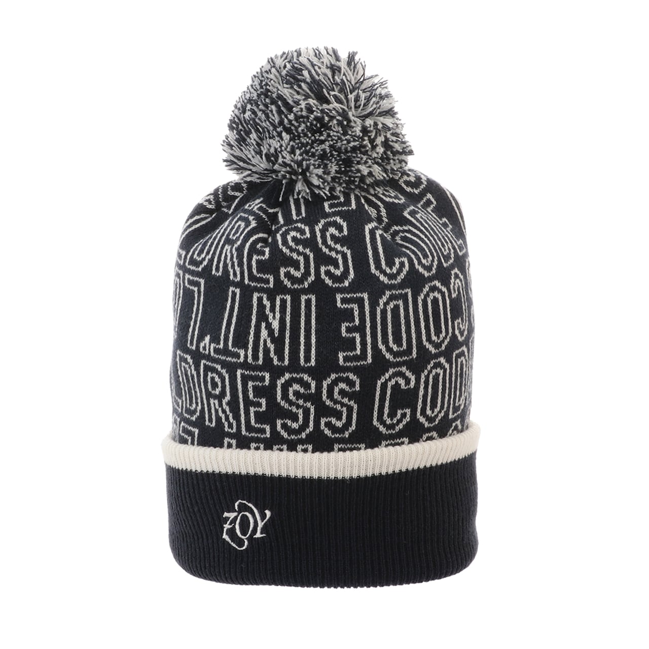 UNISEX ロゴニット帽 ネイビー 071789841 - ZOY OFFICIAL