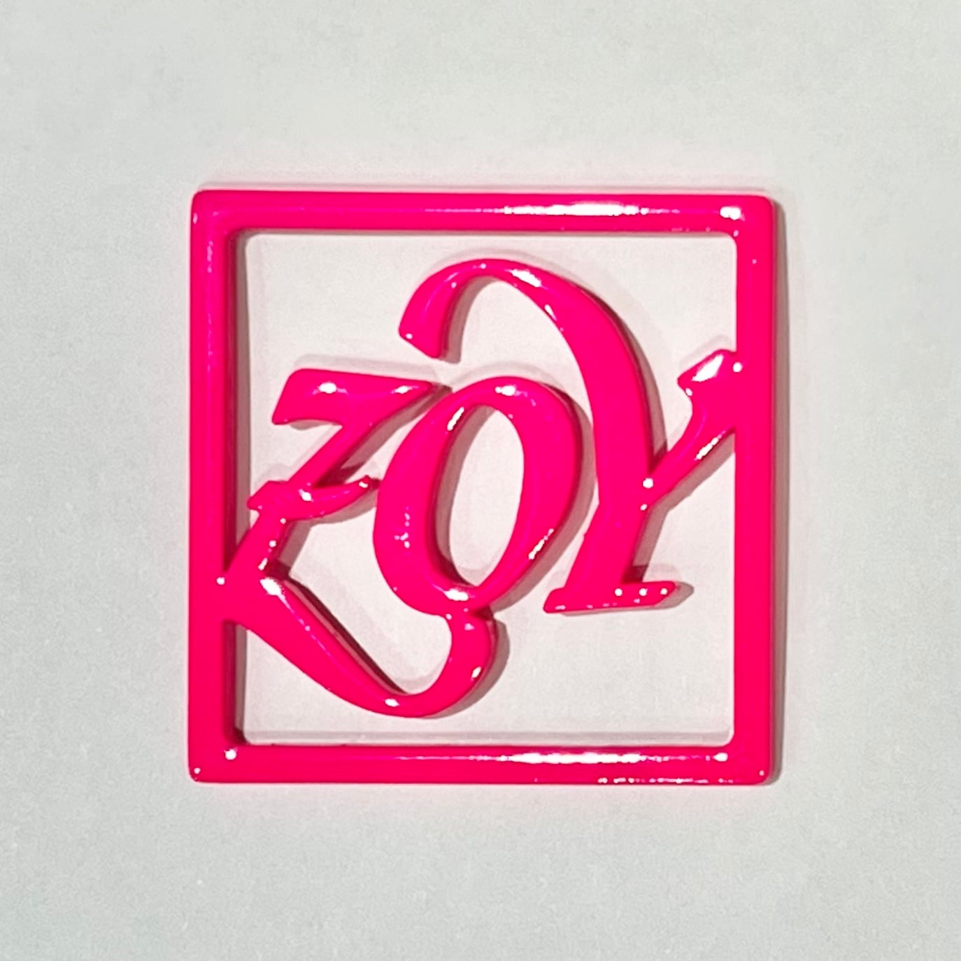 UNISEX スクエアロゴマーカー ピンク 071789863 - ZOY OFFICIAL