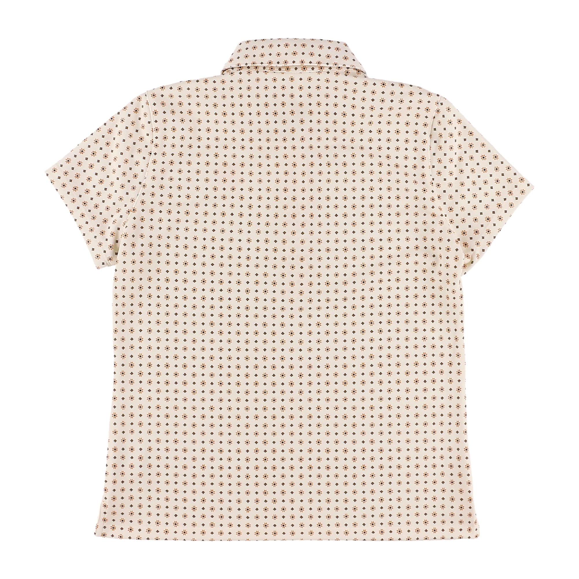 【UVカット機能】WOMENS 小紋柄PT 半袖シャツ 071632020 - ZOY OFFICIAL
