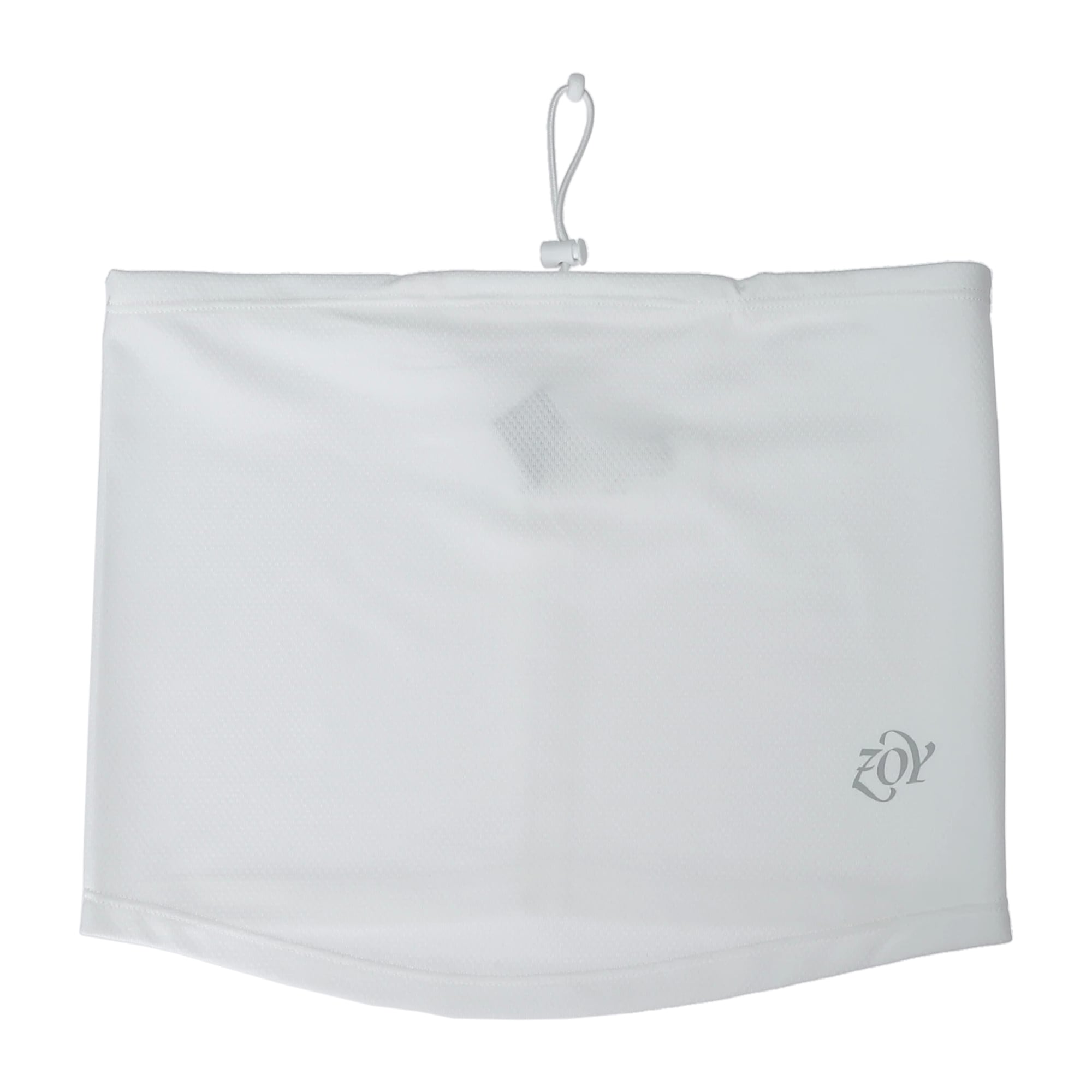 【UV加工素材】WOMENS TWINCOT UV ネックゲイター ホワイト 071779886 - ZOY OFFICIAL