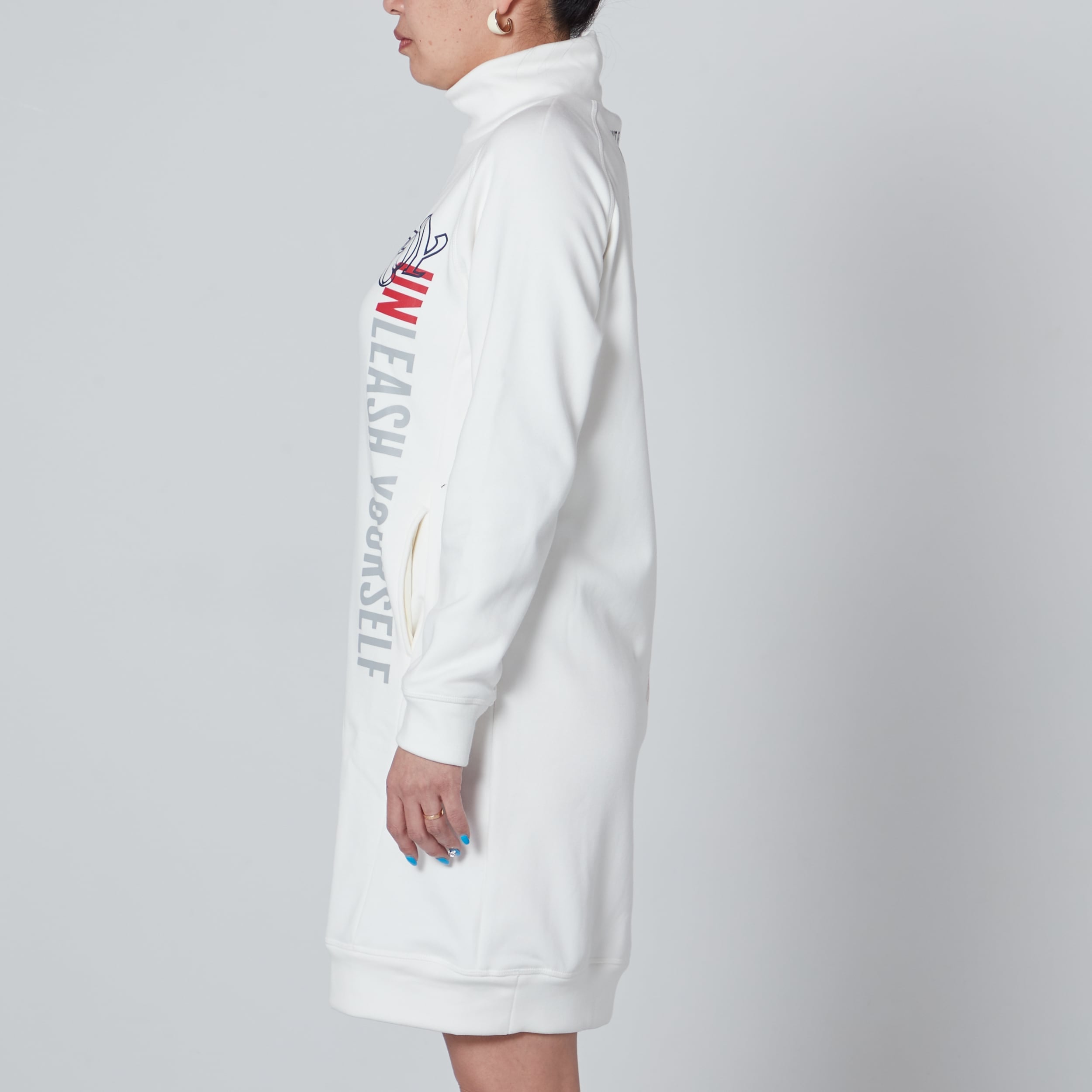 WOMENS ボンバーヒート ワンピース ホワイト/071614520 - ZOY OFFICIAL