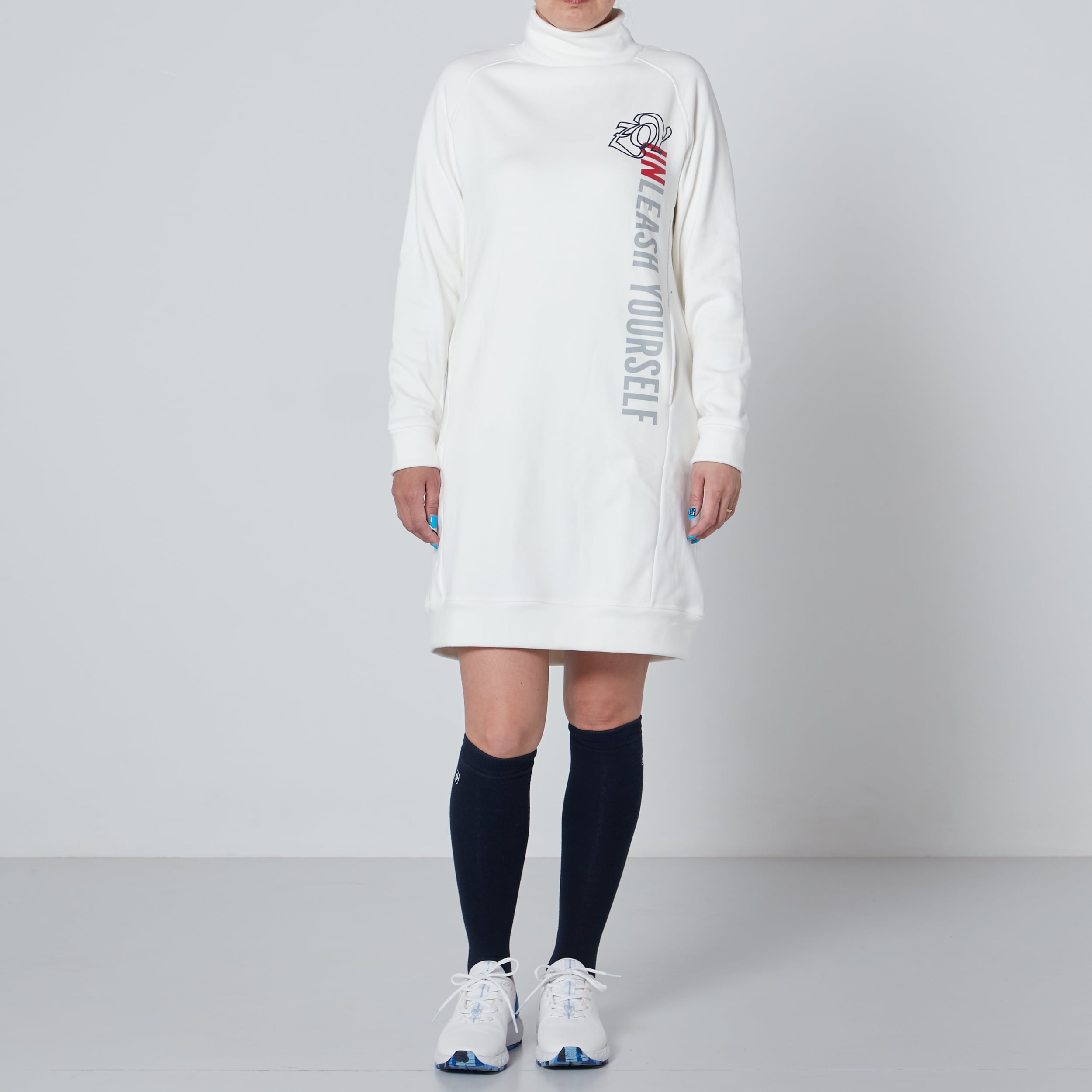 WOMENS ボンバーヒート ワンピース ホワイト/071614520 - ZOY OFFICIAL