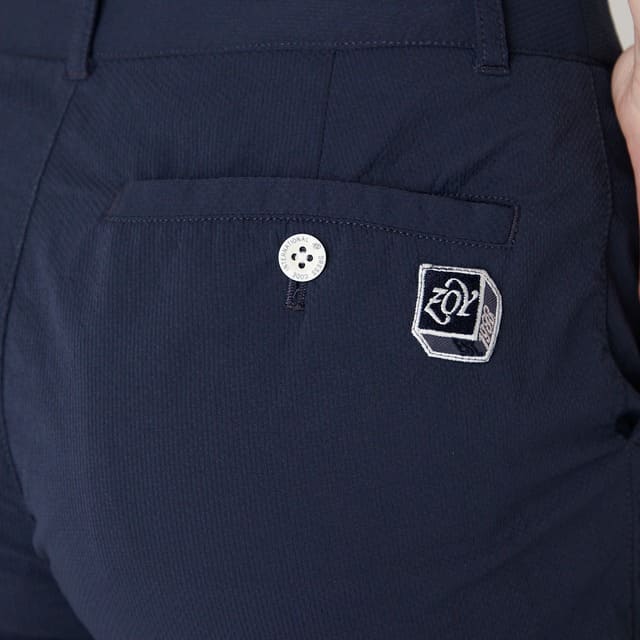 WOMENS ガーメントダイ ショートパンツ ネイビー 071622426 - ZOY OFFICIAL