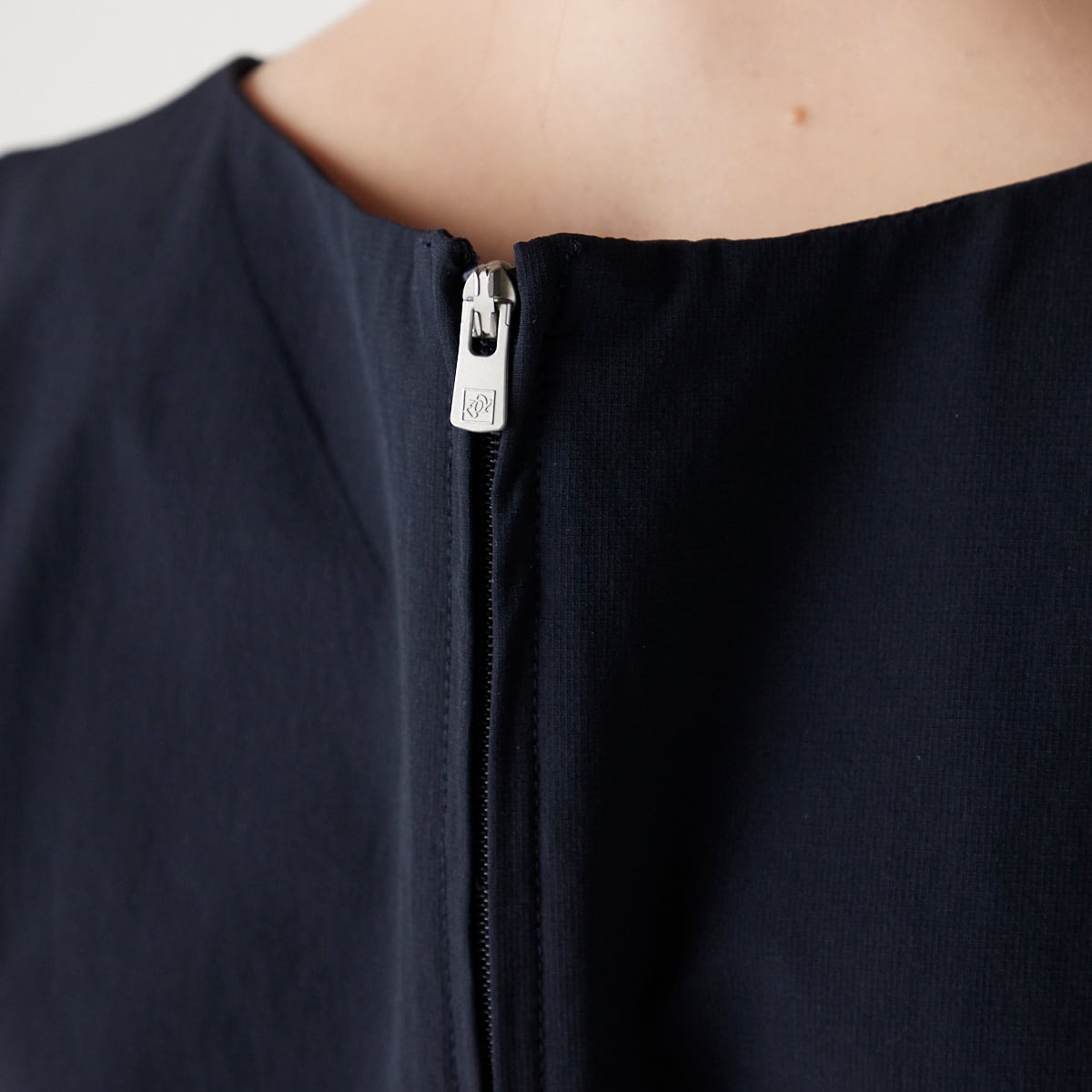 WOMENS マイクロリップストレッチ ワンピース ダークネイビー 071622518 - ZOY OFFICIAL