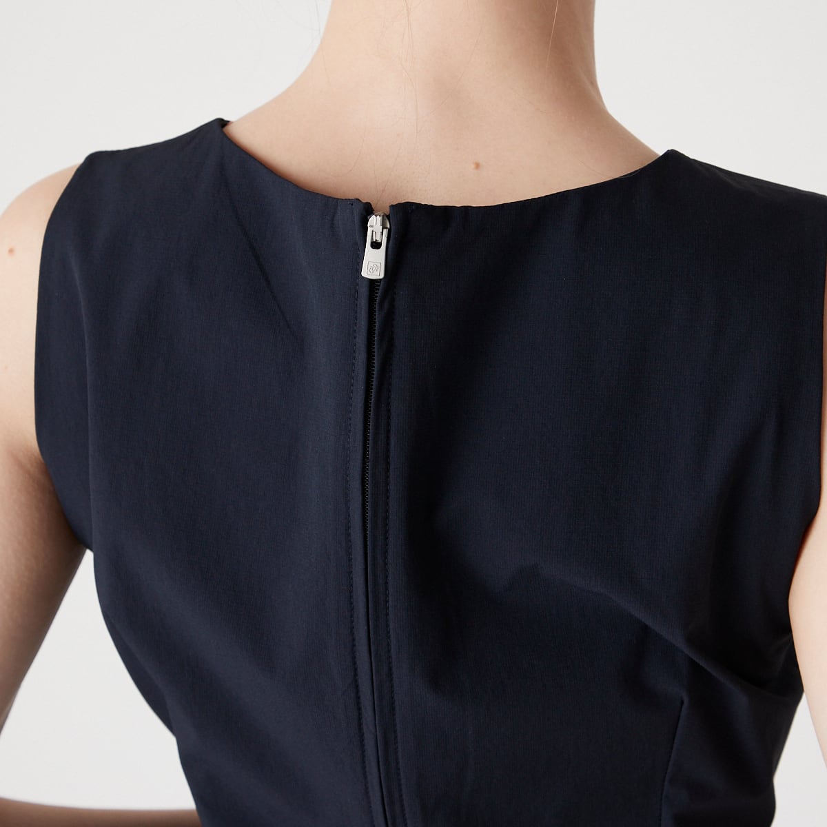 WOMENS マイクロリップストレッチ ワンピース ダークネイビー 071622518 - ZOY OFFICIAL