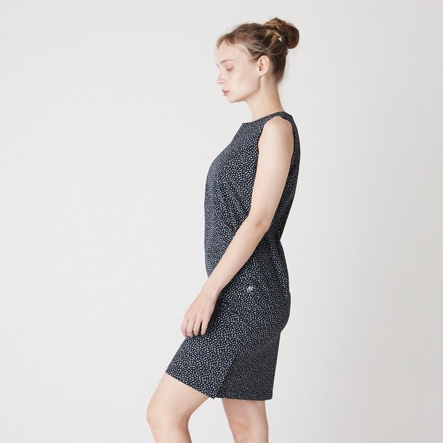WOMENS マイクロリップストレッチ ワンピース ネイビー 071622518 - ZOY OFFICIAL