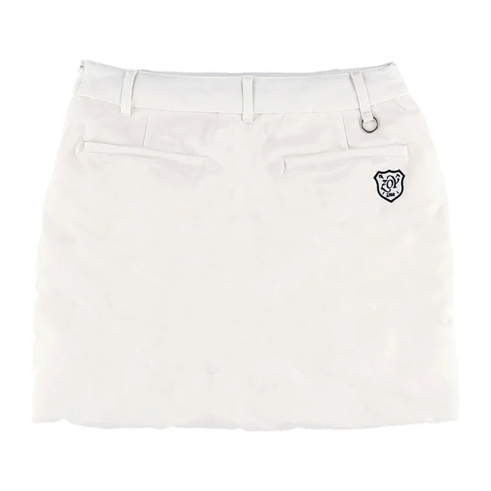 Women's Stretch Taffeta Skirt with Padded/Windproof Lining, Navy