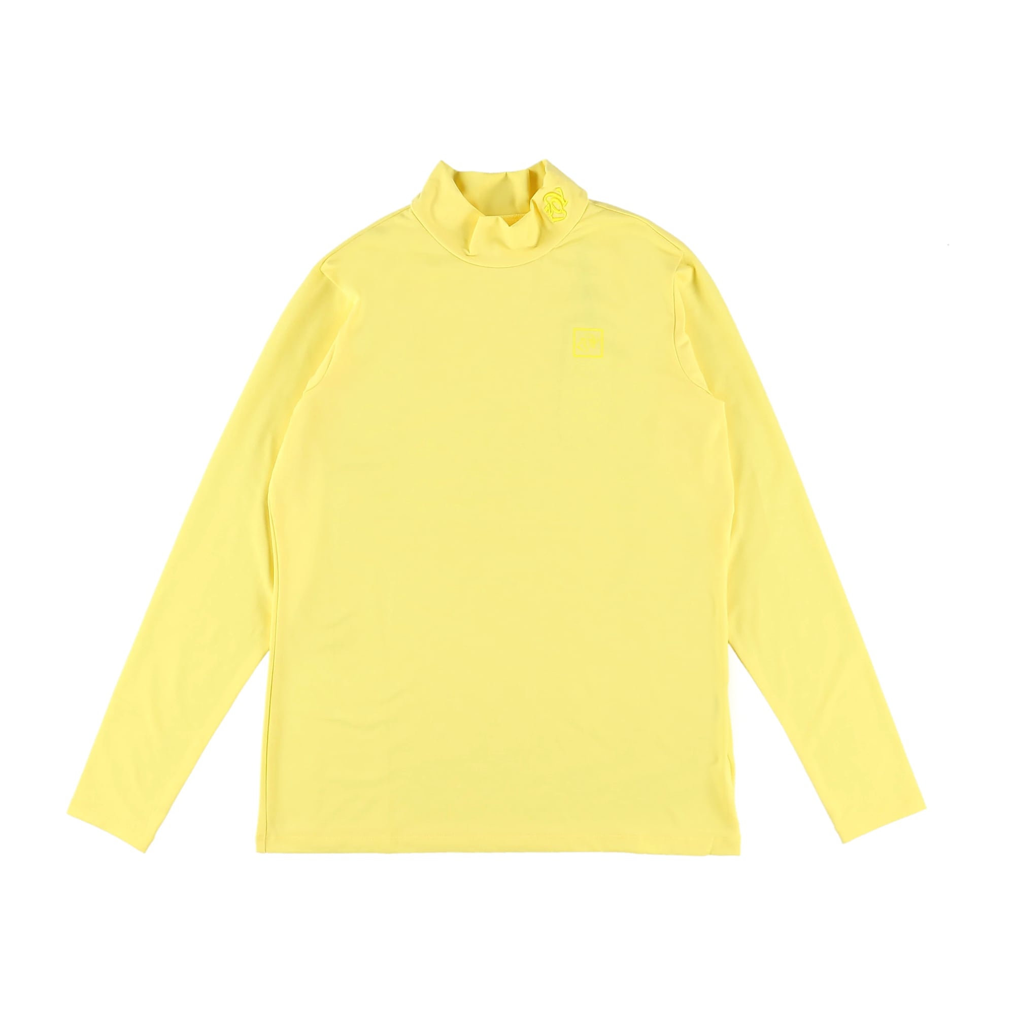 WOMENS ポリエステルベア天竺 長袖モックネック レモン 071632015 - ZOY OFFICIAL