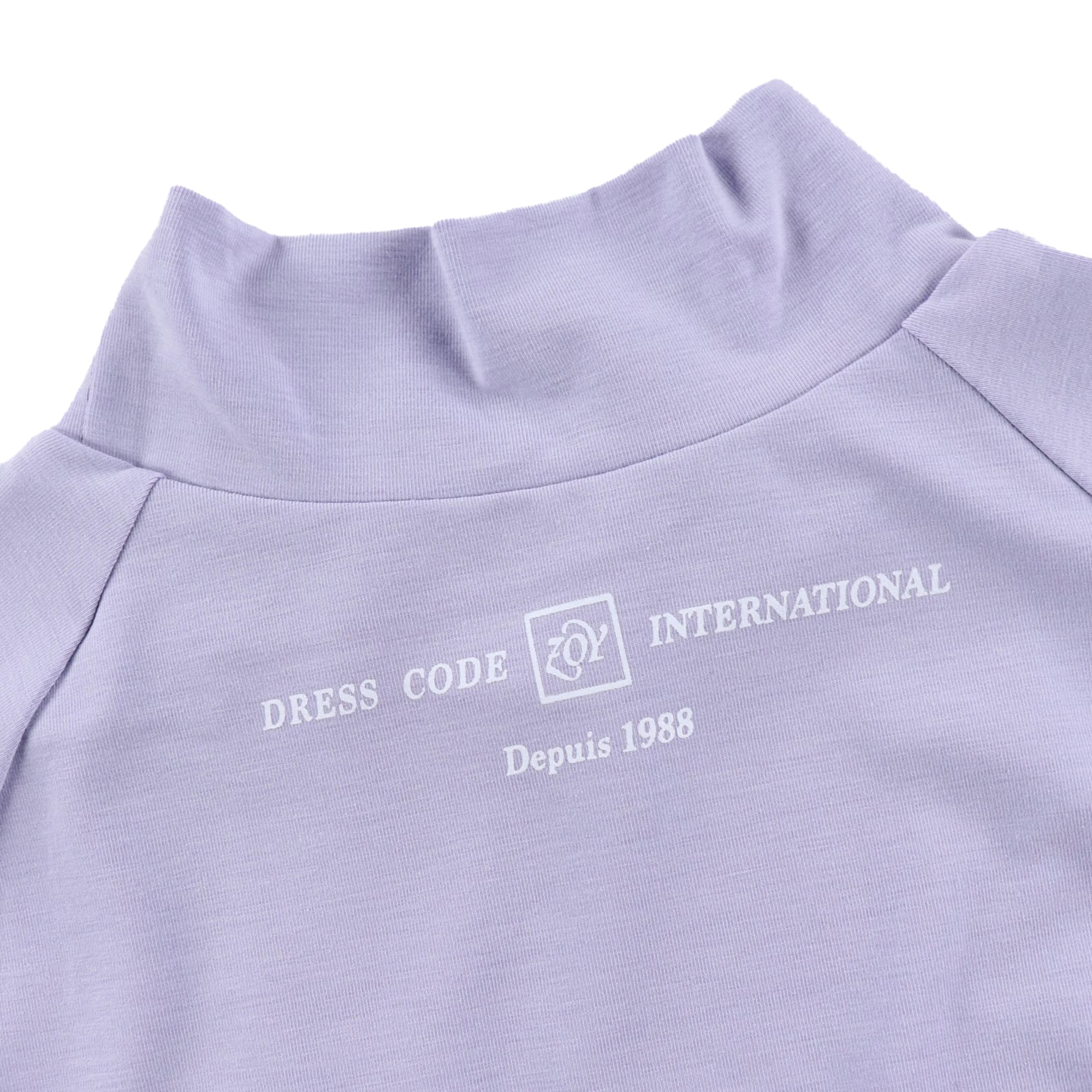 WOMENS ポリエステルベア天竺 長袖モックネック ミント 071632015 - ZOY OFFICIAL