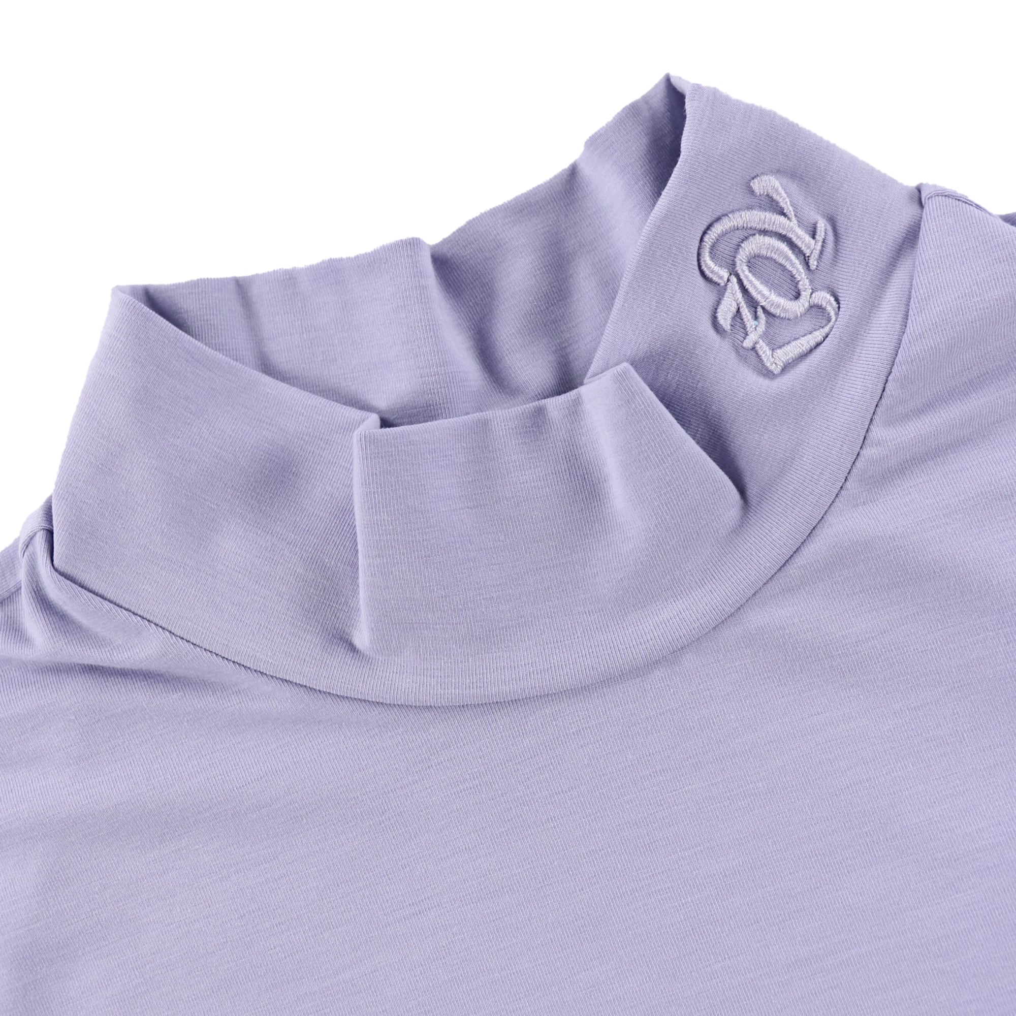 WOMENS ポリエステルベア天竺 長袖モックネック ミント 071632015 - ZOY OFFICIAL