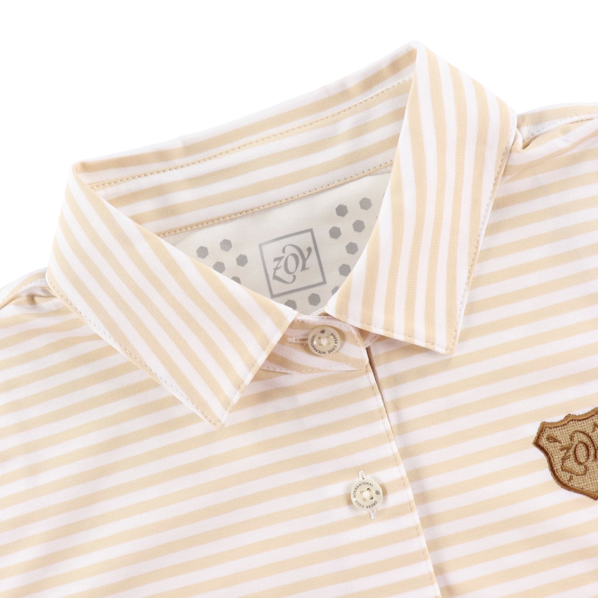 WOMENS 天竺ボーダー 半袖ポロシャツ ネイビー 071632030 - ZOY OFFICIAL