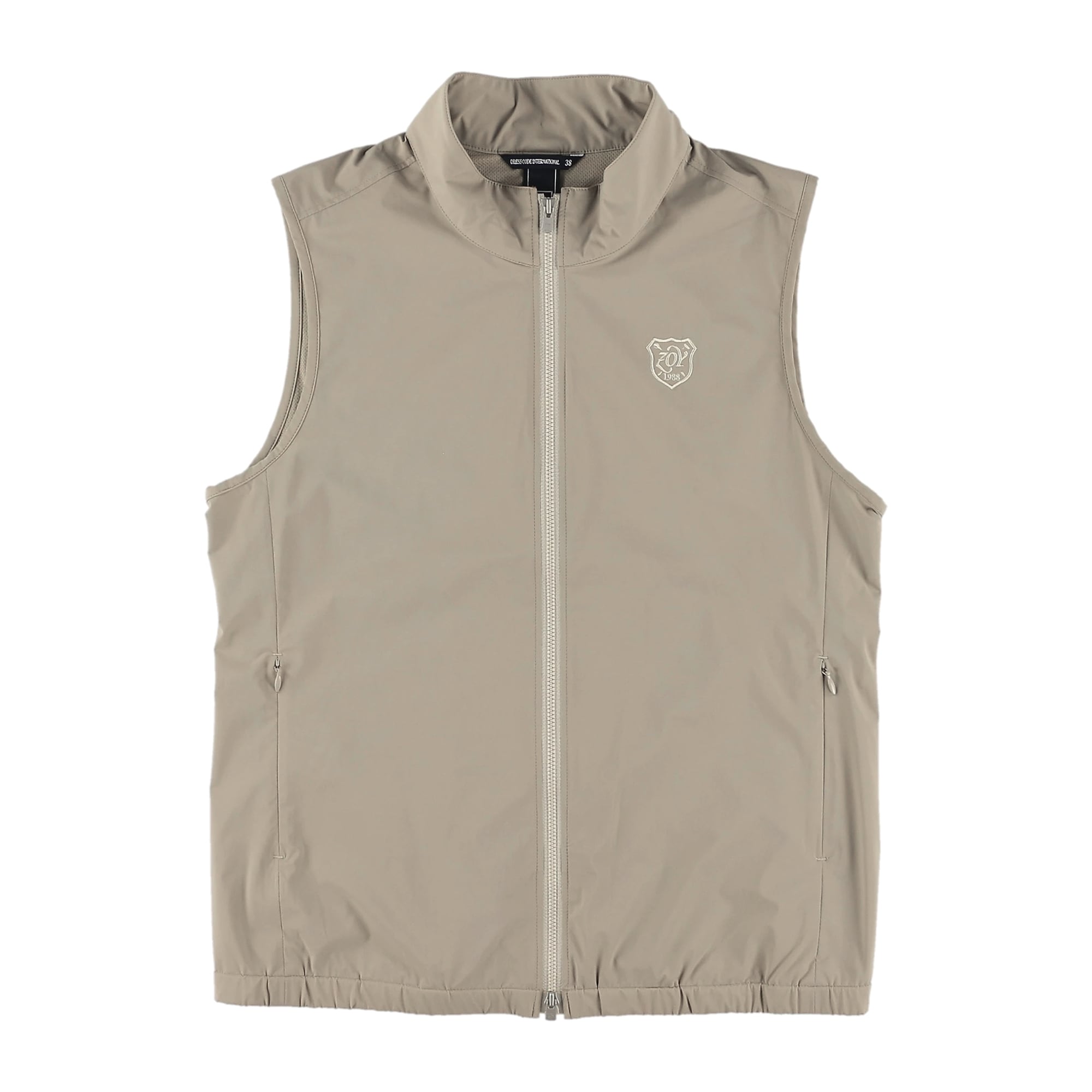 WOMENS 撥水コーティングタフタストレッチ ベスト ベージュ 071632100 - ZOY OFFICIAL