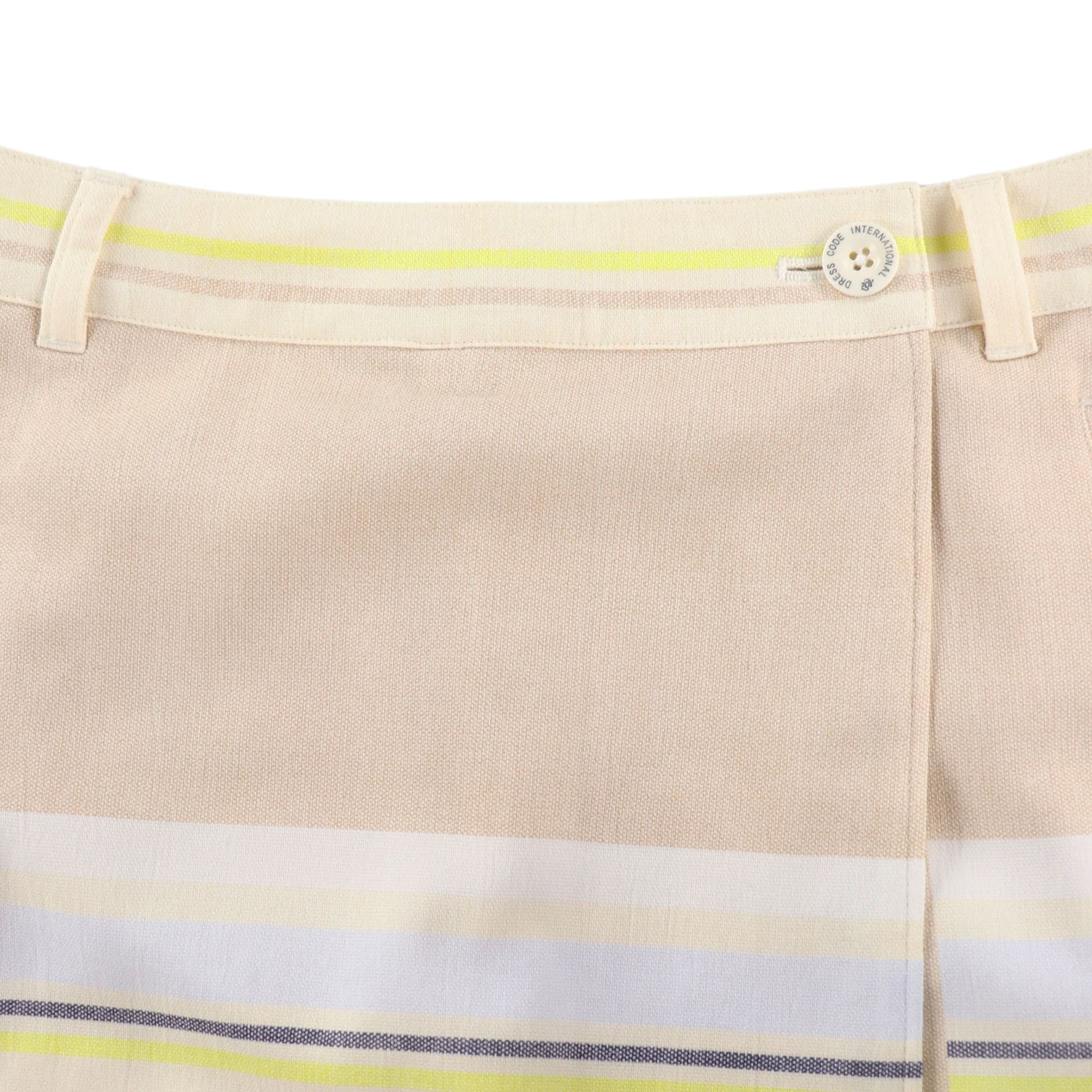 WOMENS マルチボーダー スカート ネイビーミックス 071632332 - ZOY OFFICIAL