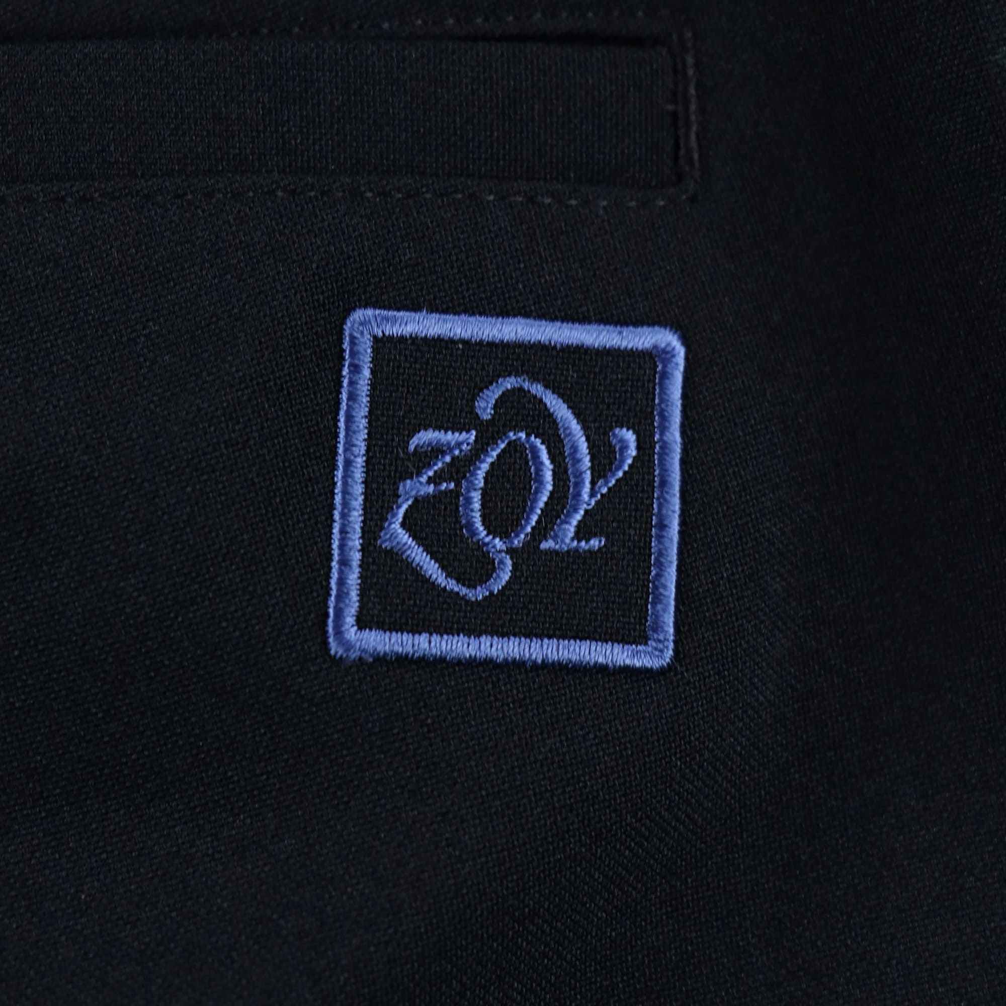 WOMENS 強撚ウールタッチ ロングパンツ ネイビー 071632402 - ZOY OFFICIAL