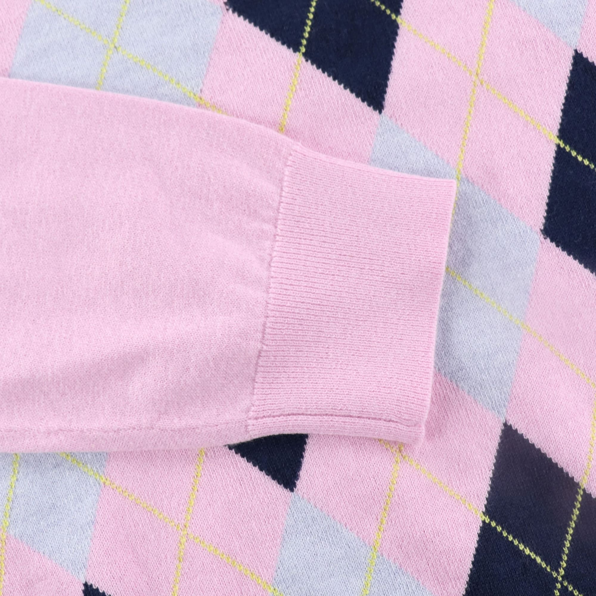 WOMENS アーガイル 長袖プルオーバー ローズ 071632710 - ZOY OFFICIAL