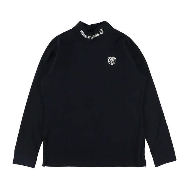 WOMENS リサイクルフルダルスパン ストレッチ鹿の子 長袖モックネック ネイビー 071634004 - ZOY OFFICIAL