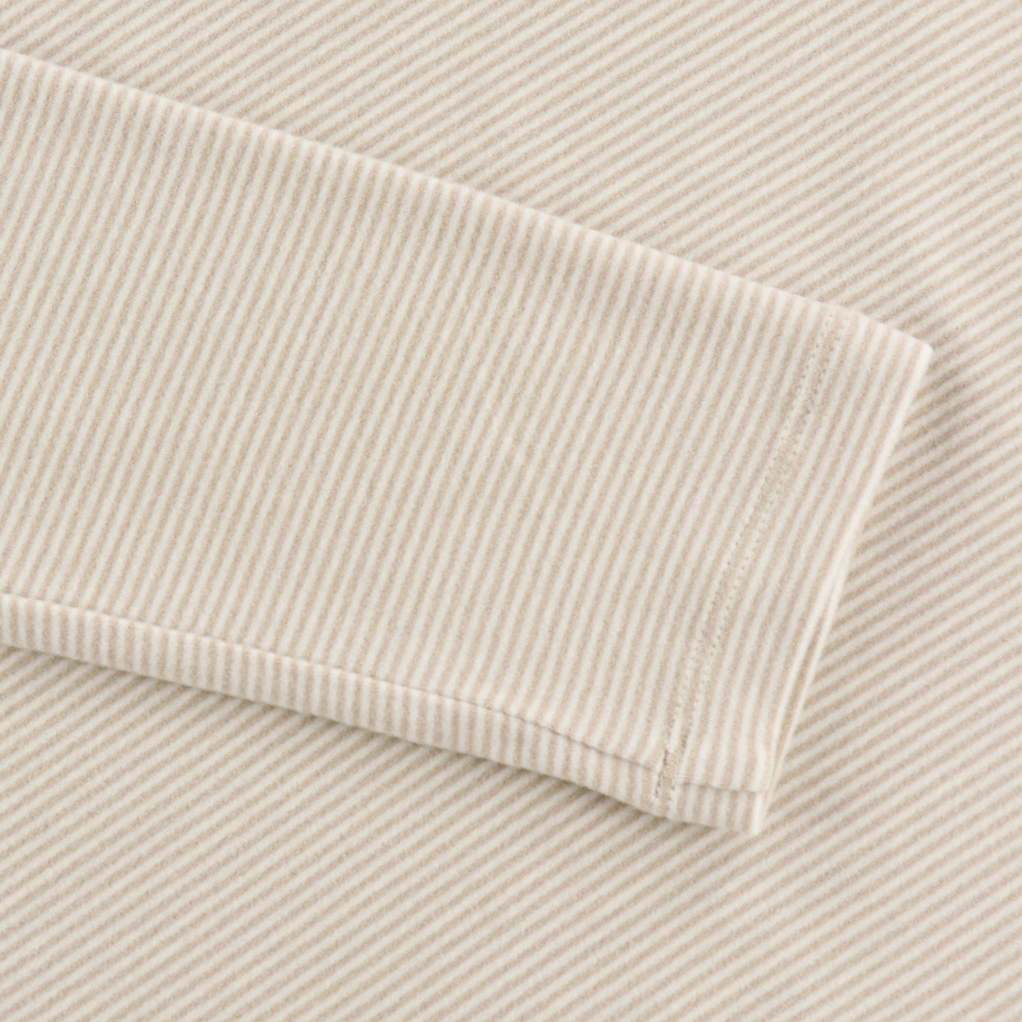 WOMENS ベア天ボーダー 長袖シャツ ベージュ 071634018 - ZOY OFFICIAL