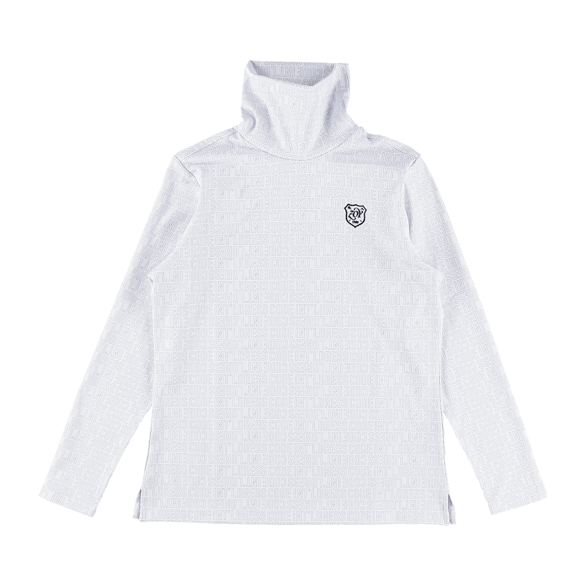 WOMENS ロゴプリント 長袖モックネック ホワイト 071634022 - ZOY OFFICIAL