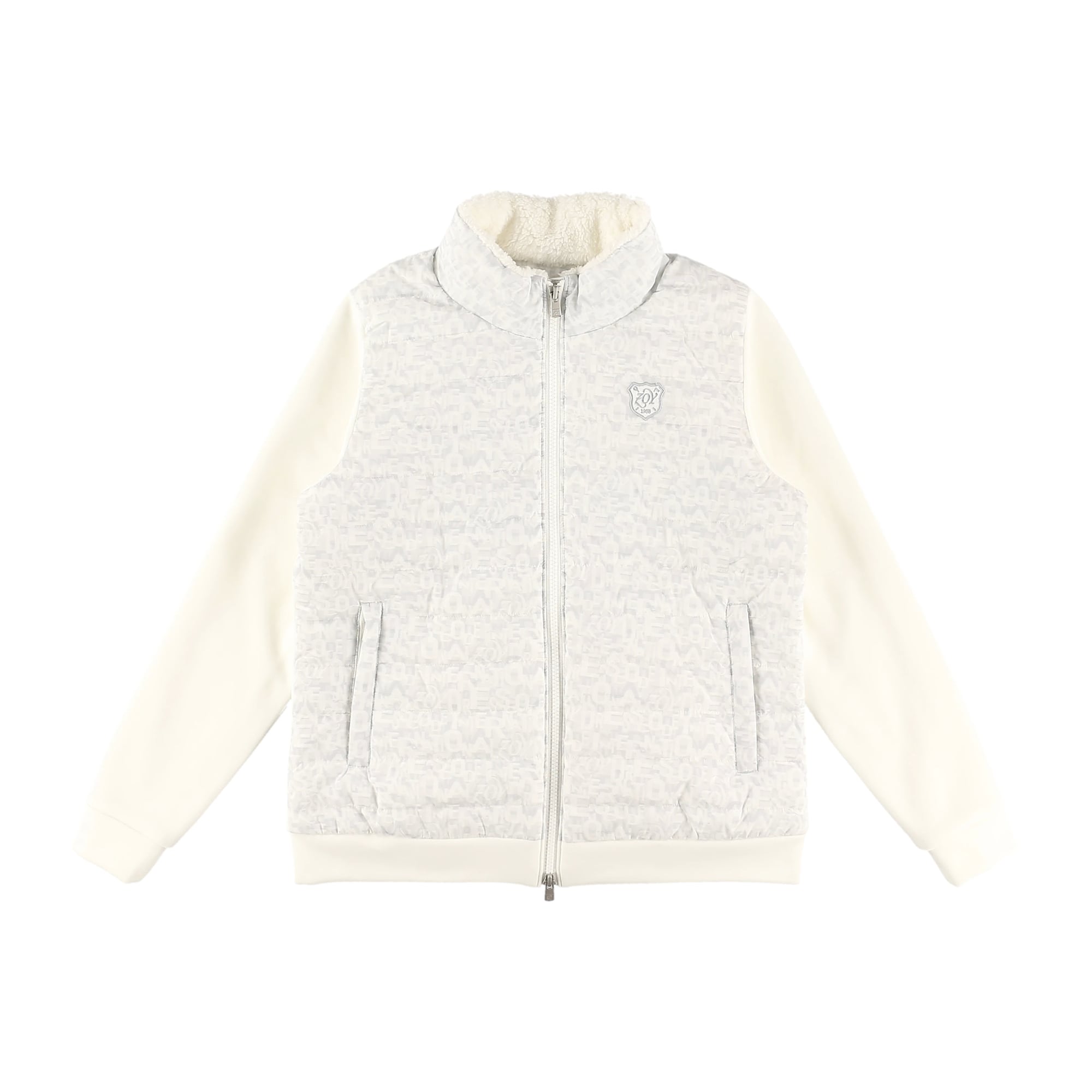 WOMENS レイヤーロゴプリント シンセティックダウンブルゾン 071634113 - ZOY OFFICIAL