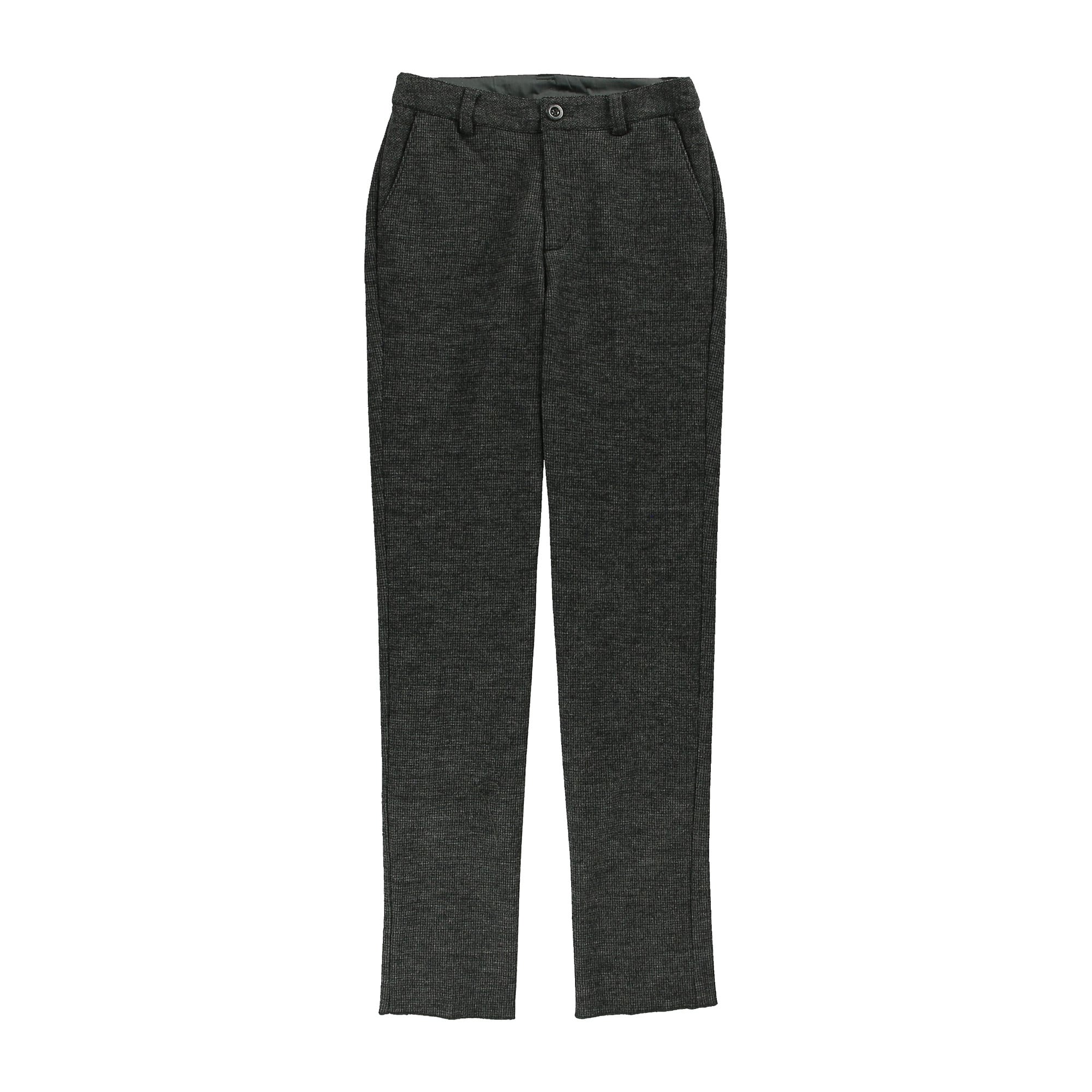 WOMENS ヘリンボーン千鳥 ロングパンツ(防風裏地付き) チャコール 071634414 - ZOY OFFICIAL